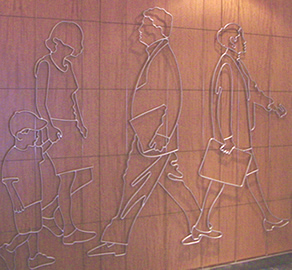 Francis G. Newlands Building, 2 Bethesda Metro Center - Lobby Art