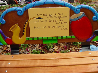 Poetry Benches 