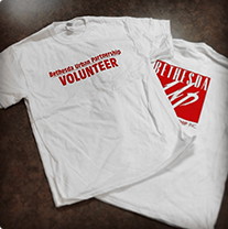 Volunteer t-shirts